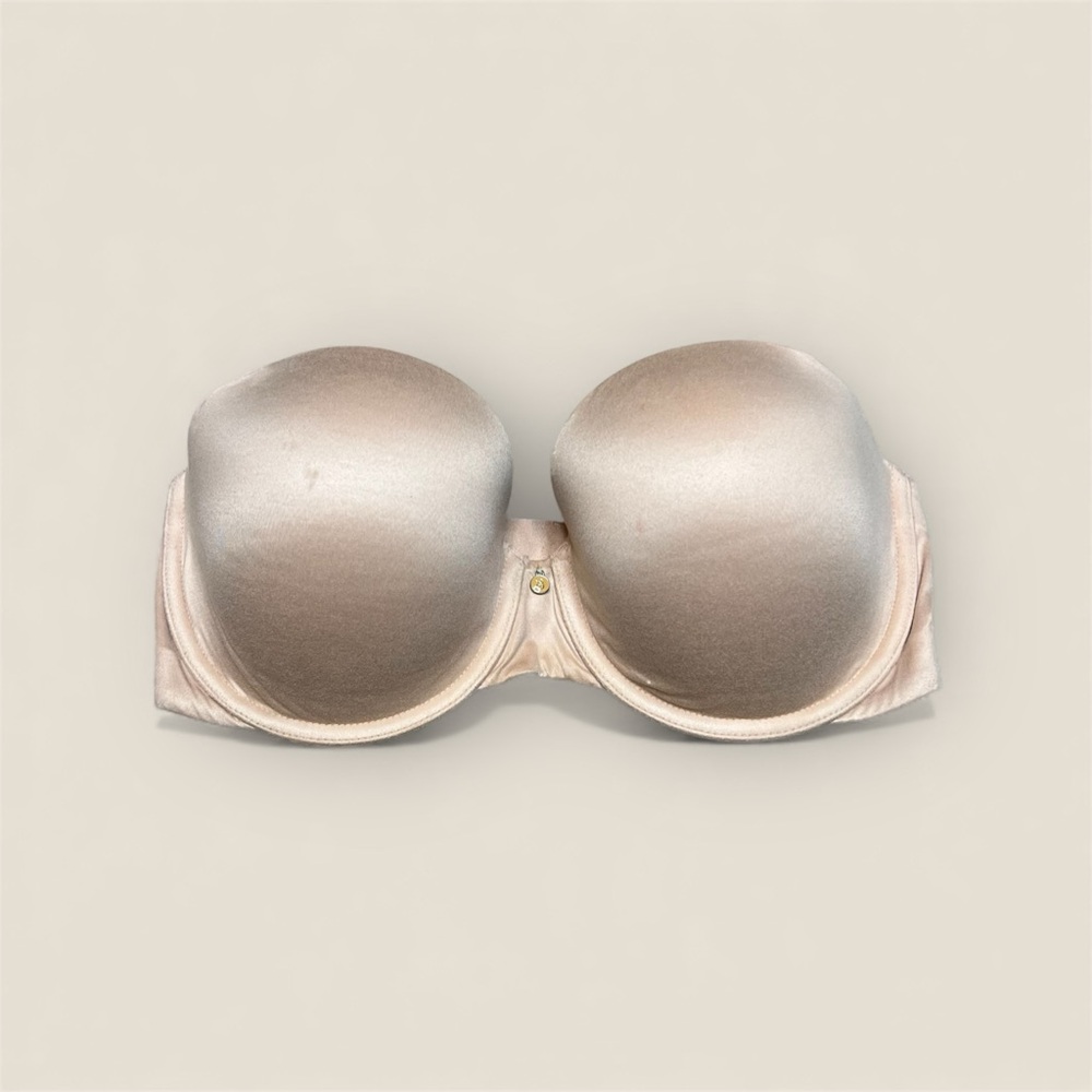 Victoria's Secret Nude Strapless Bra size 34DD
